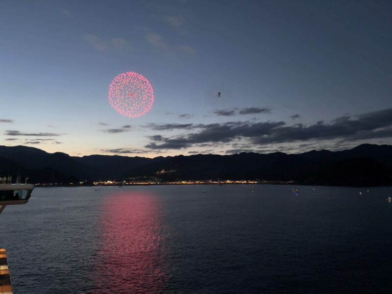 ダイヤモンドプリンセス熊野大花火